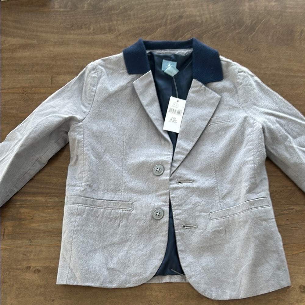 GAP Kids Blazer - Gray and Navy